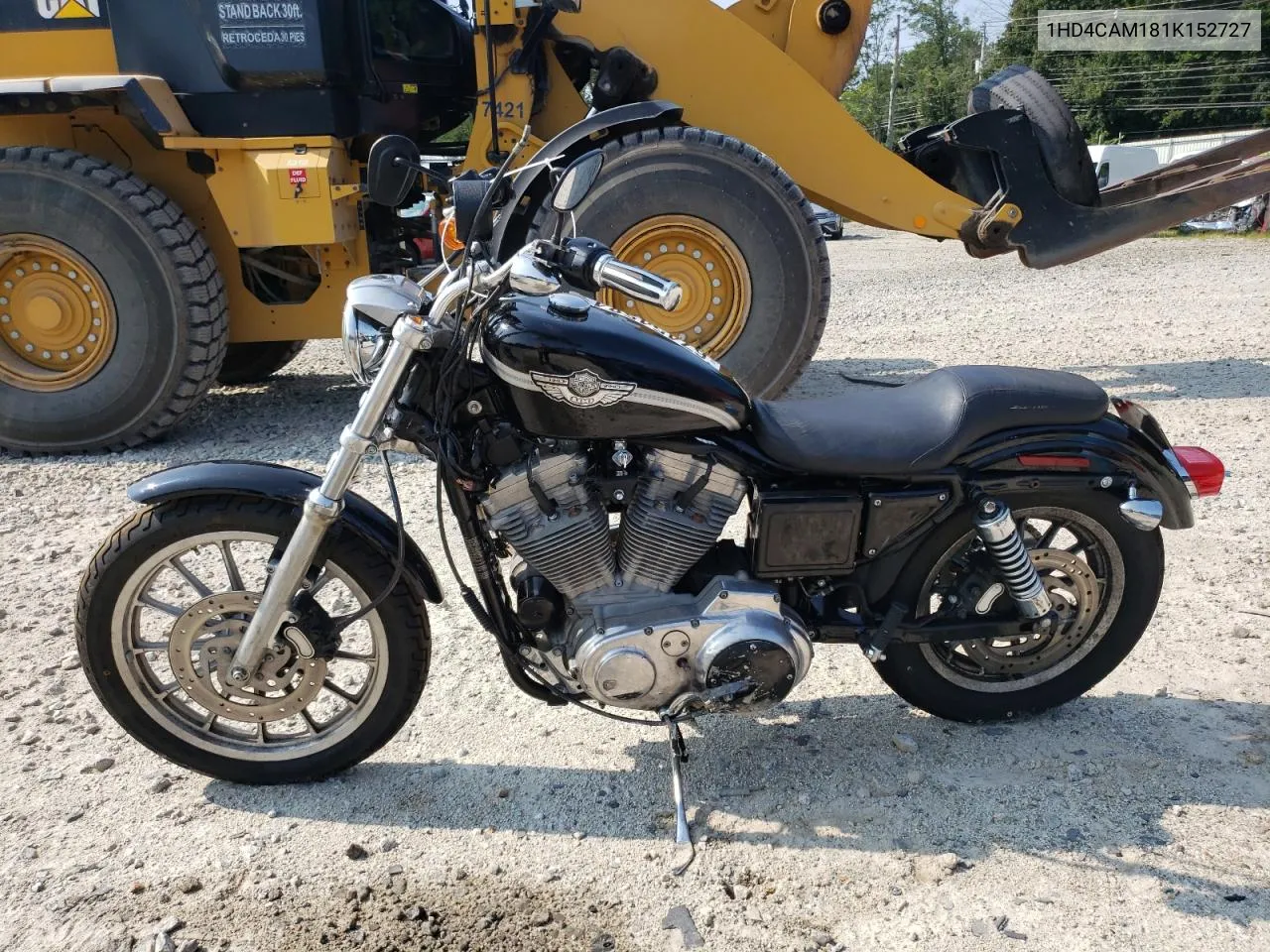 2001 Harley-Davidson Xl883 VIN: 1HD4CAM181K152727 Lot: 67454584