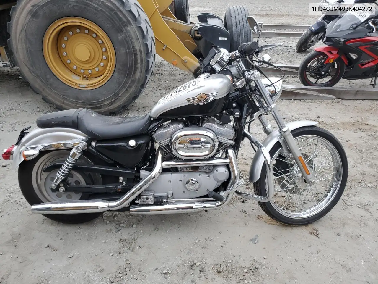 2003 Harley-Davidson Xl883 C Anniversary VIN: 1HD4CJM493K404272 Lot: 47742875
