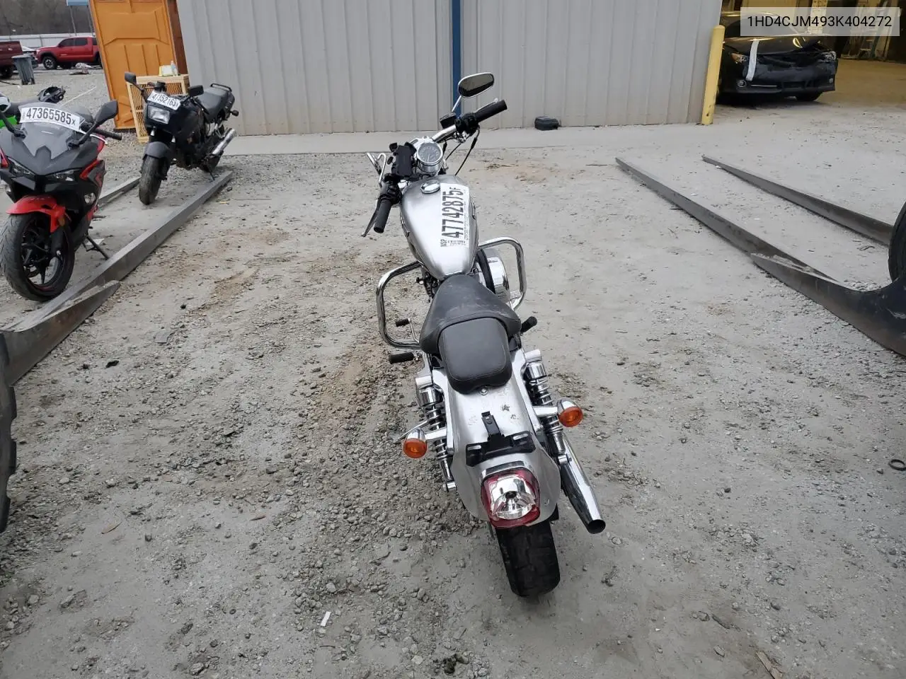2003 Harley-Davidson Xl883 C Anniversary VIN: 1HD4CJM493K404272 Lot: 47742875