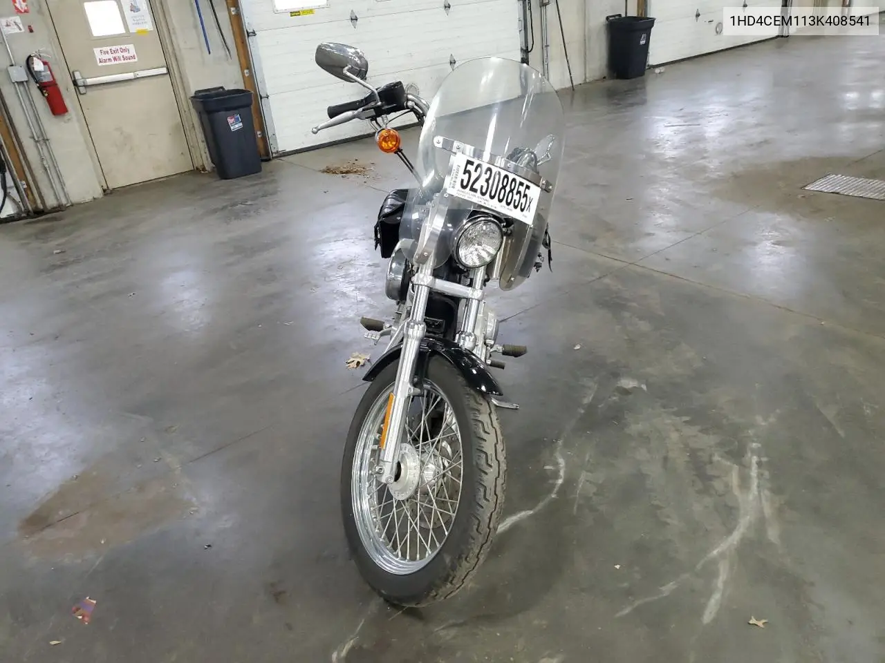 2003 Harley-Davidson Xl883 Hugger VIN: 1HD4CEM113K408541 Lot: 52308855