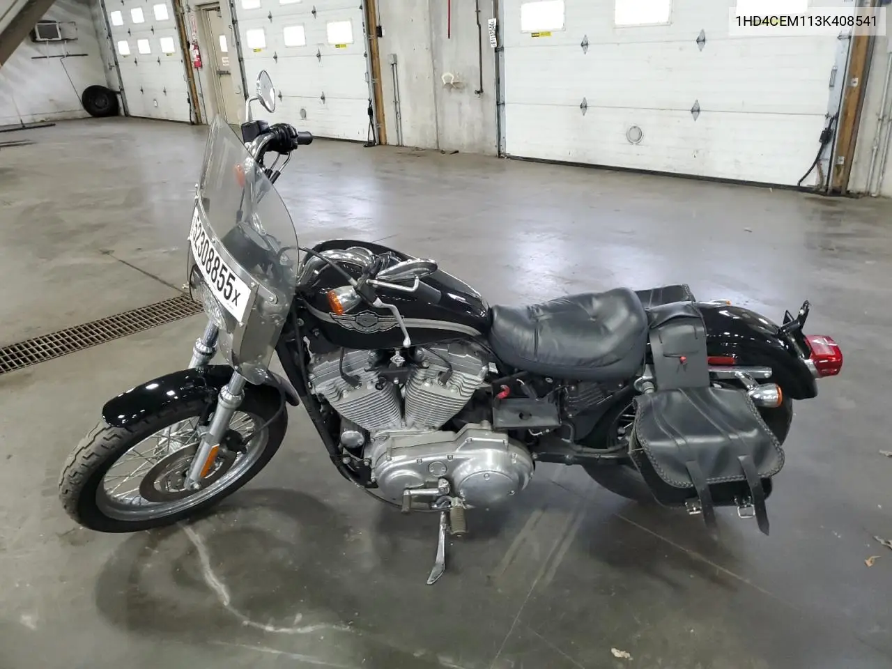 2003 Harley-Davidson Xl883 Hugger VIN: 1HD4CEM113K408541 Lot: 52308855