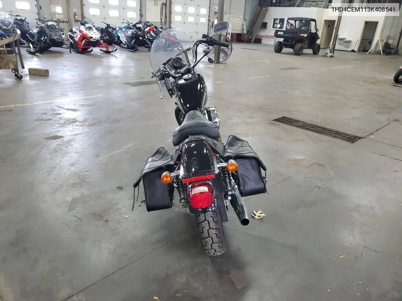 2003 Harley-Davidson Xl883 Hugger VIN: 1HD4CEM113K408541 Lot: 52308855
