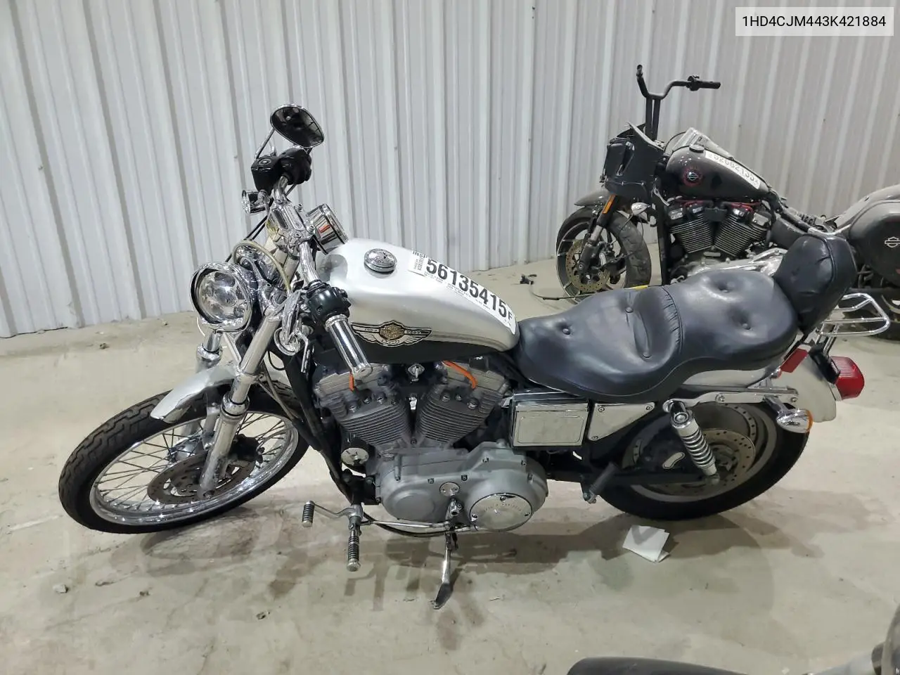 2003 Harley-Davidson Xl883 C Anniversary VIN: 1HD4CJM443K421884 Lot: 56135415