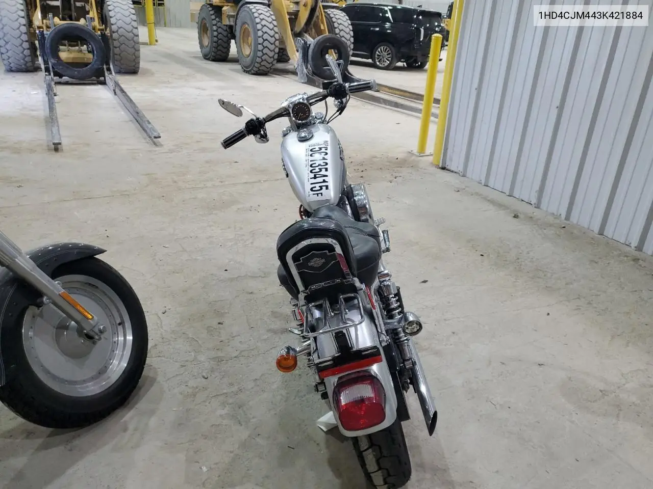 2003 Harley-Davidson Xl883 C Anniversary VIN: 1HD4CJM443K421884 Lot: 56135415