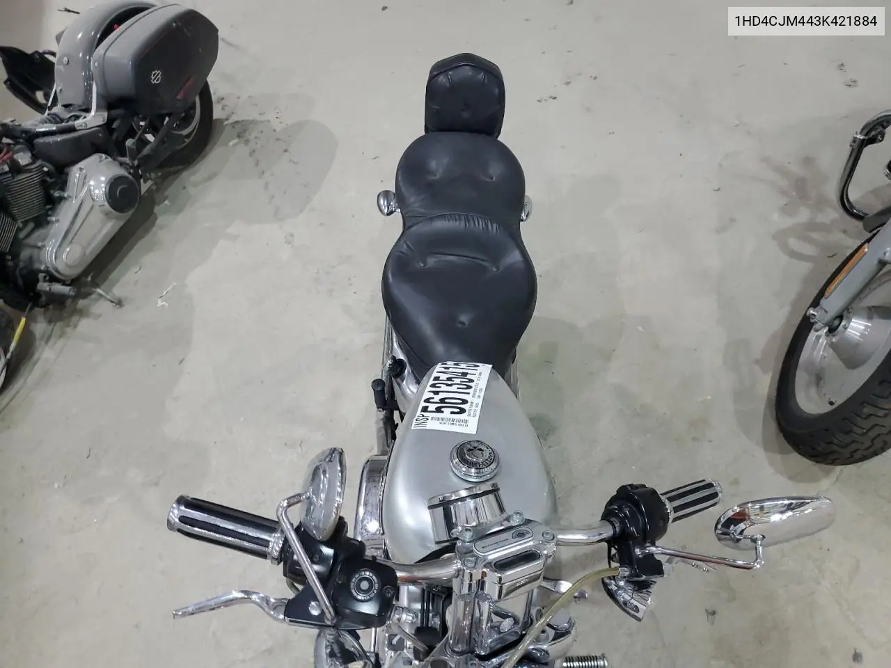 2003 Harley-Davidson Xl883 C Anniversary VIN: 1HD4CJM443K421884 Lot: 56135415