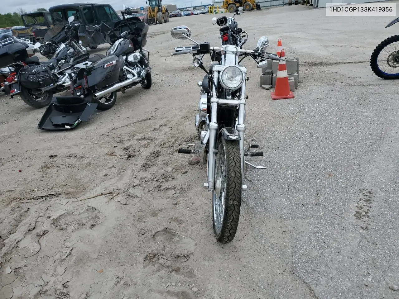 2003 Harley-Davidson Xl1200 C VIN: 1HD1CGP133K419356 Lot: 58152295