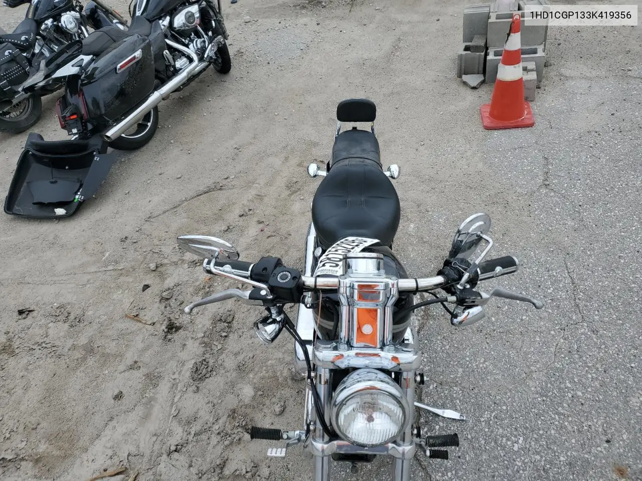 2003 Harley-Davidson Xl1200 C VIN: 1HD1CGP133K419356 Lot: 58152295