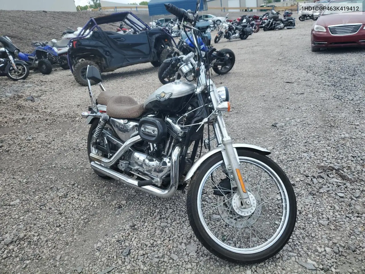 2003 Harley-Davidson Xl1200 C Anniversary VIN: 1HD1CGP463K419412 Lot: 59513845