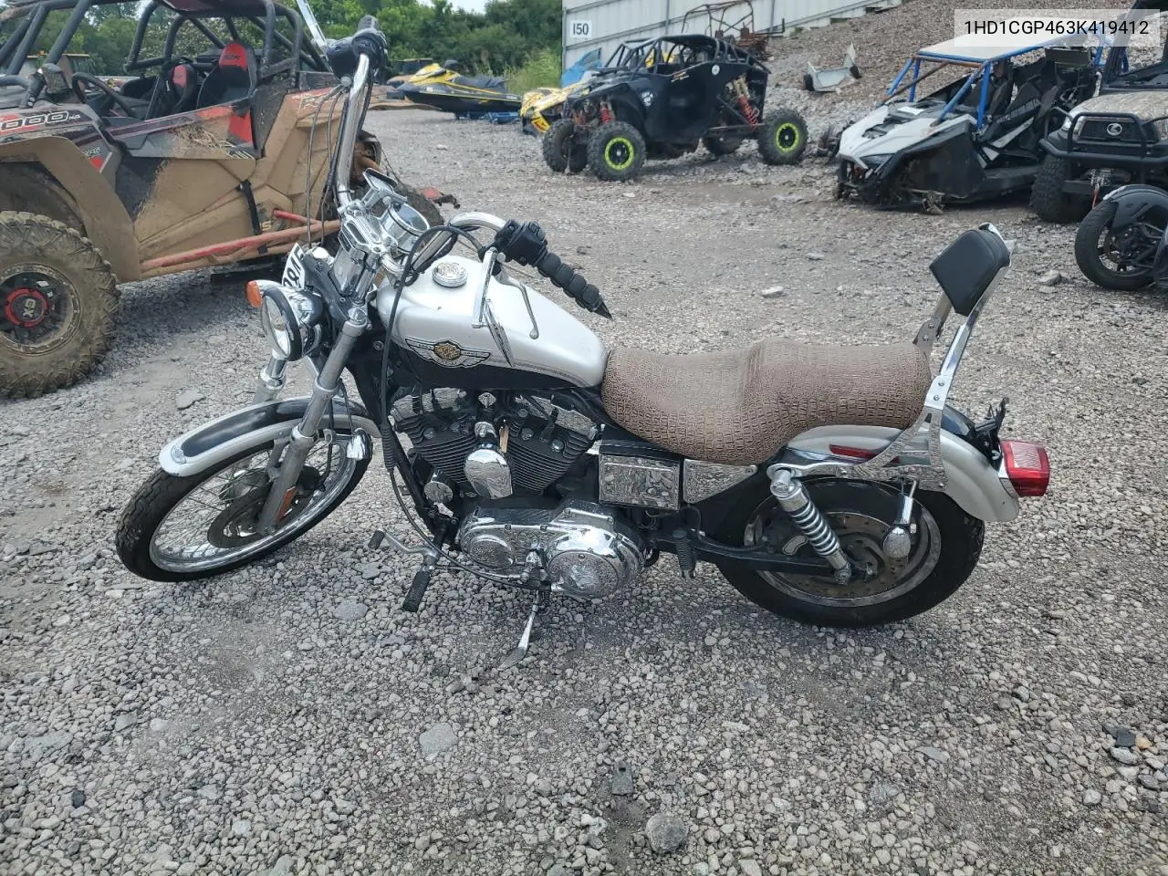 2003 Harley-Davidson Xl1200 C Anniversary VIN: 1HD1CGP463K419412 Lot: 59513845