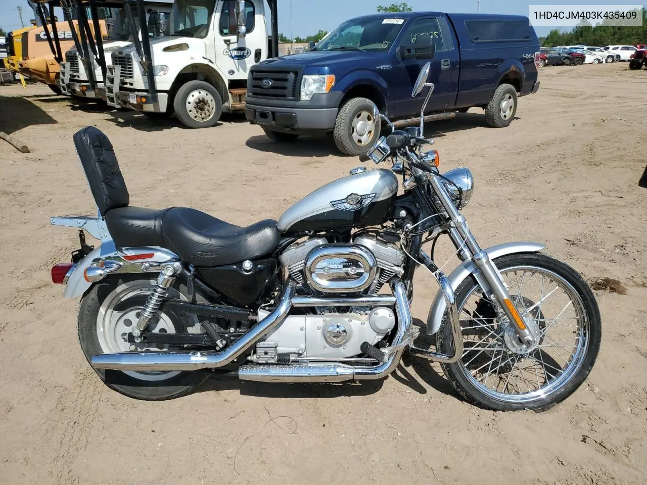 2003 Harley-Davidson Xl883 C Anniversary VIN: 1HD4CJM403K435409 Lot: 61188945