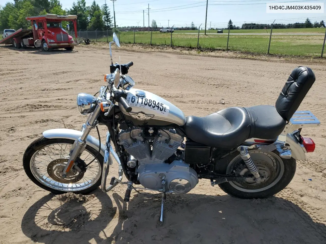 2003 Harley-Davidson Xl883 C Anniversary VIN: 1HD4CJM403K435409 Lot: 61188945