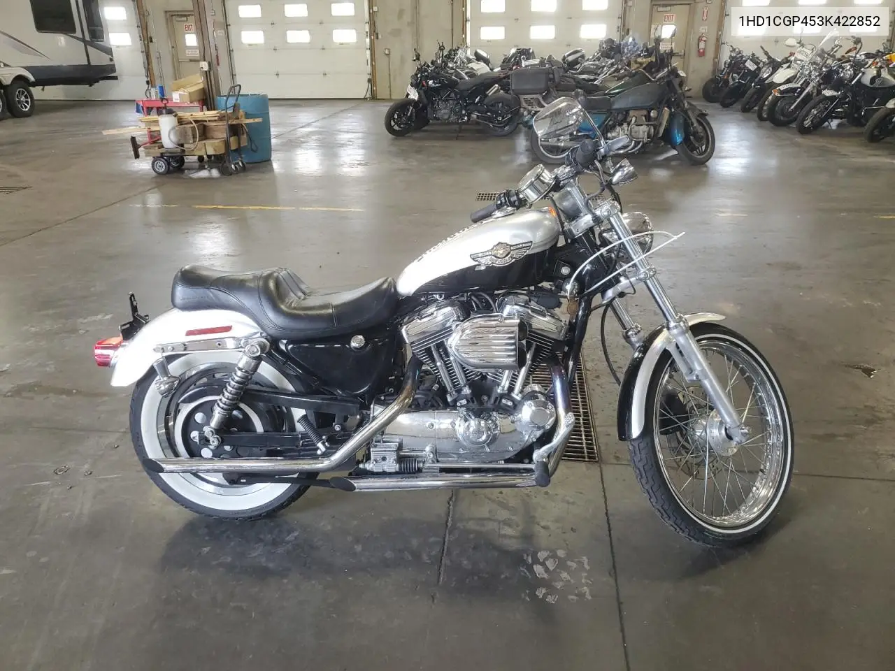 2003 Harley-Davidson Xl1200 C Anniversary VIN: 1HD1CGP453K422852 Lot: 63086295