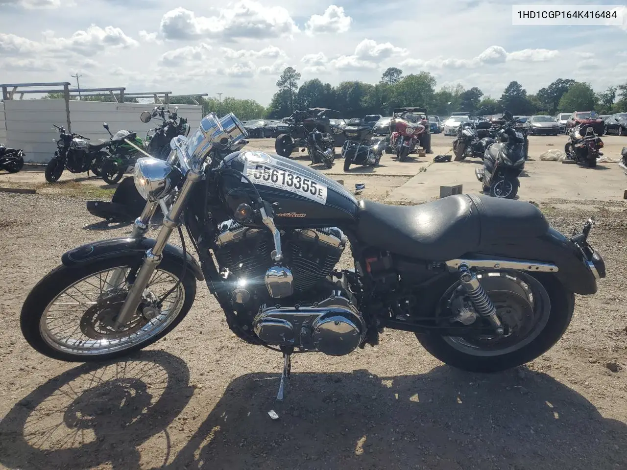 2004 Harley-Davidson Xl1200 C VIN: 1HD1CGP164K416484 Lot: 55613355