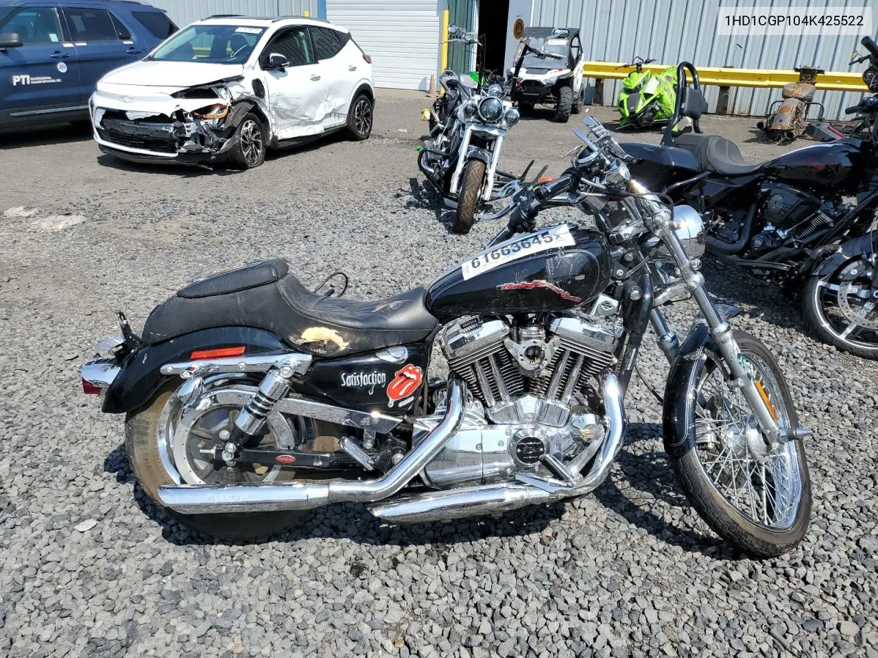 2004 Harley-Davidson Xl1200 C VIN: 1HD1CGP104K425522 Lot: 61663645