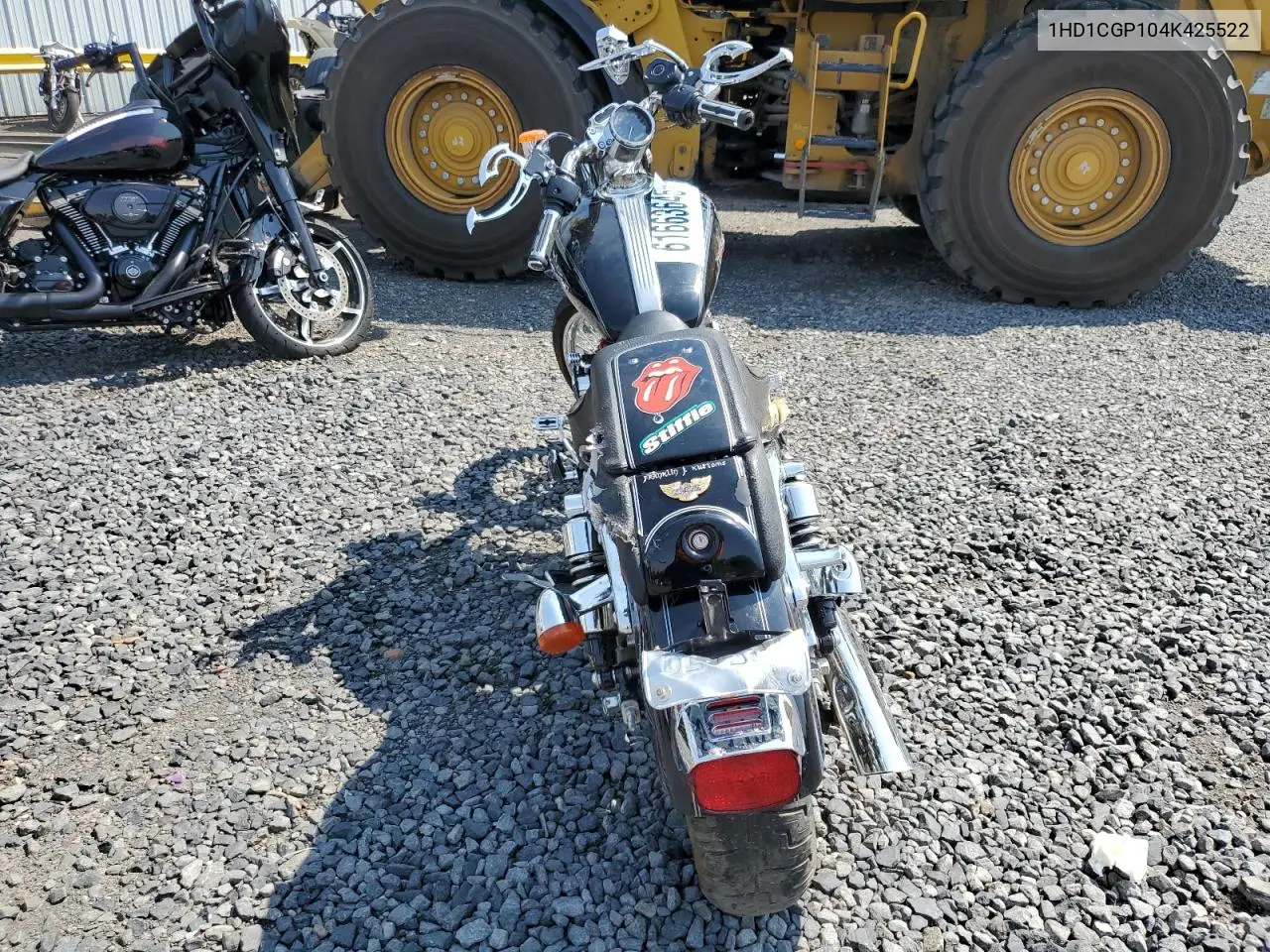 2004 Harley-Davidson Xl1200 C VIN: 1HD1CGP104K425522 Lot: 61663645