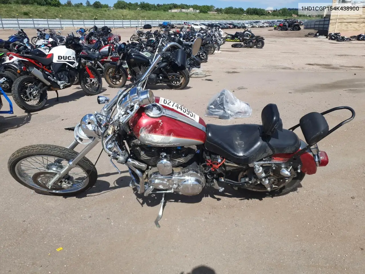 2004 Harley-Davidson Xl1200 C VIN: 1HD1CGP154K438900 Lot: 62744595