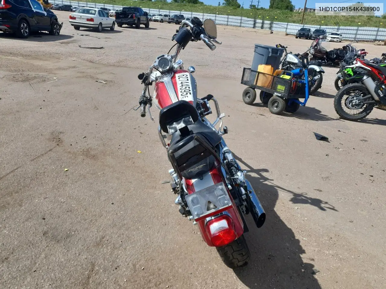 2004 Harley-Davidson Xl1200 C VIN: 1HD1CGP154K438900 Lot: 62744595