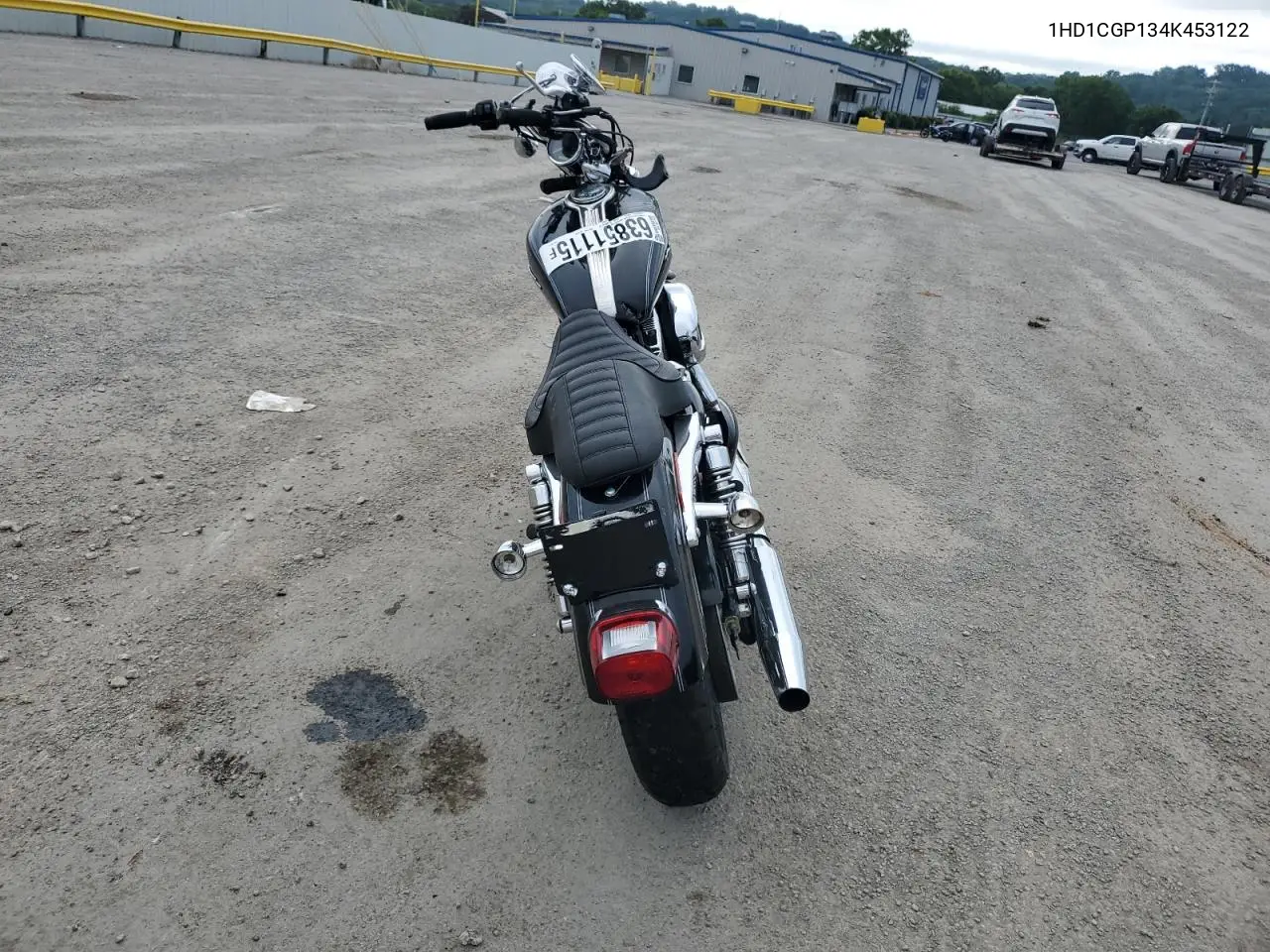 2004 Harley-Davidson Xl1200 C VIN: 1HD1CGP134K453122 Lot: 63851115