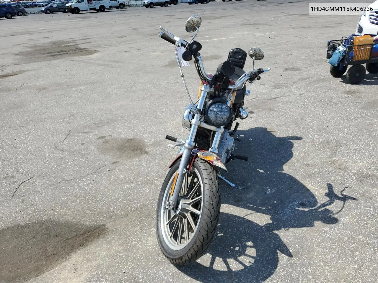 2005 Harley-Davidson Xl883 L VIN: 1HD4CMM115K406236 Lot: 55393155