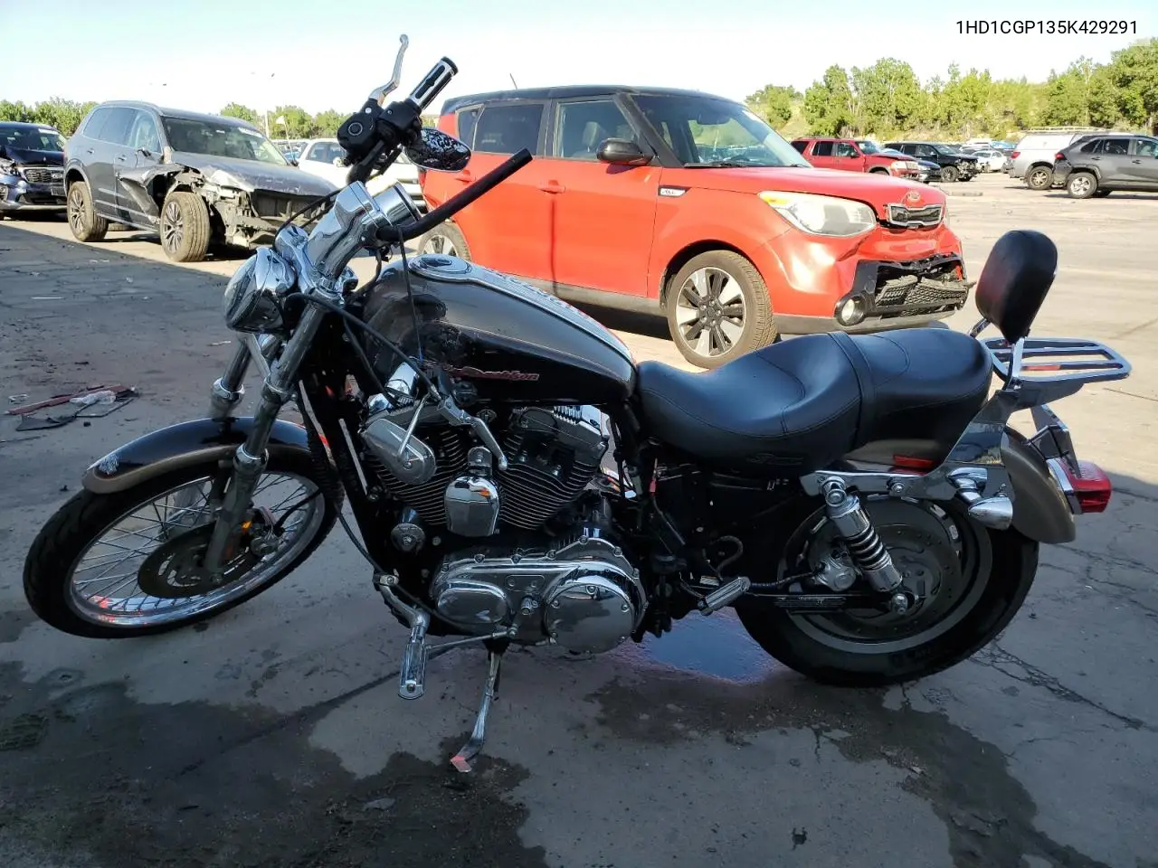 2005 Harley-Davidson Xl1200 C VIN: 1HD1CGP135K429291 Lot: 61267255