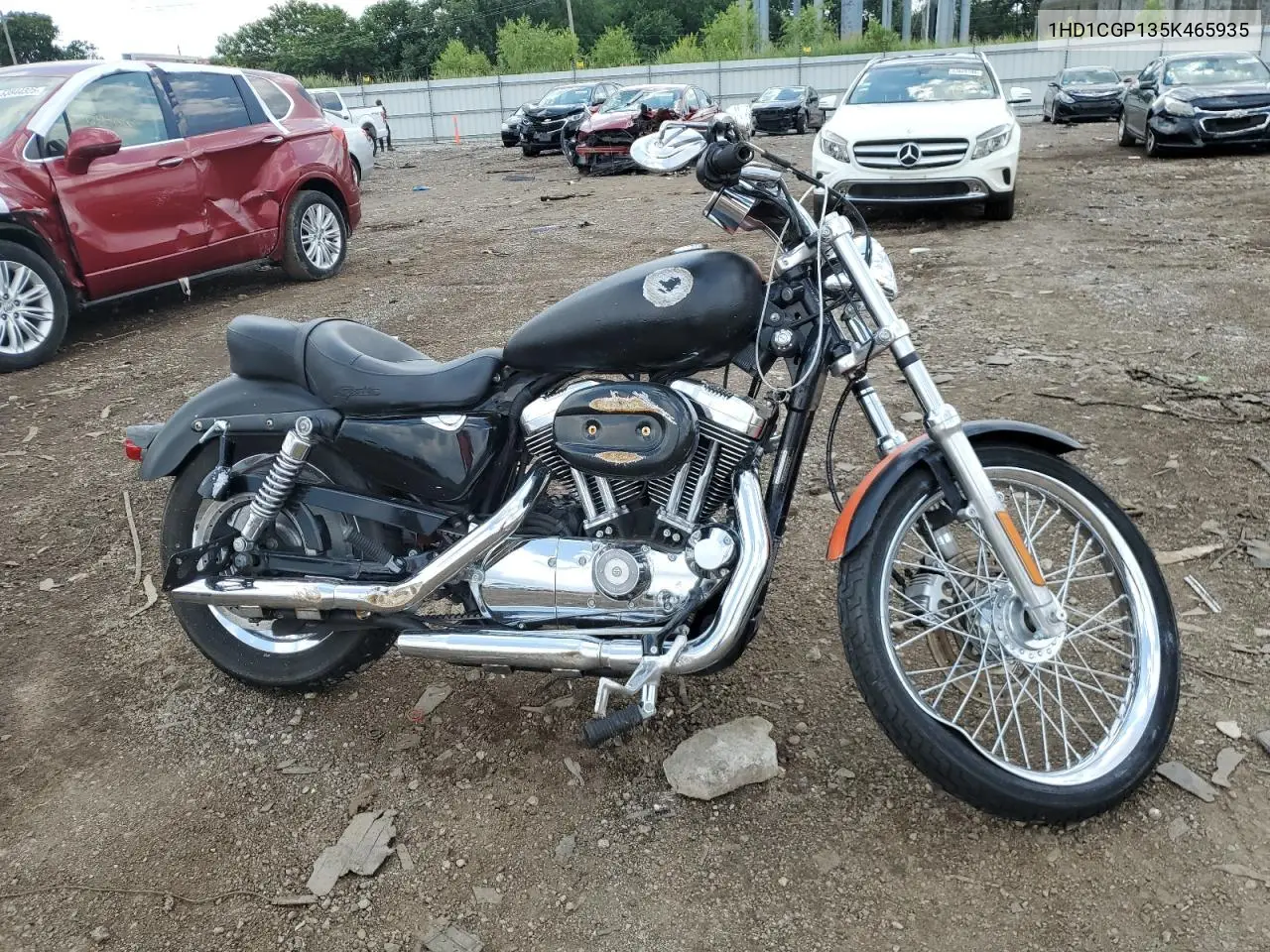 2005 Harley-Davidson Xl1200 C VIN: 1HD1CGP135K465935 Lot: 63854545
