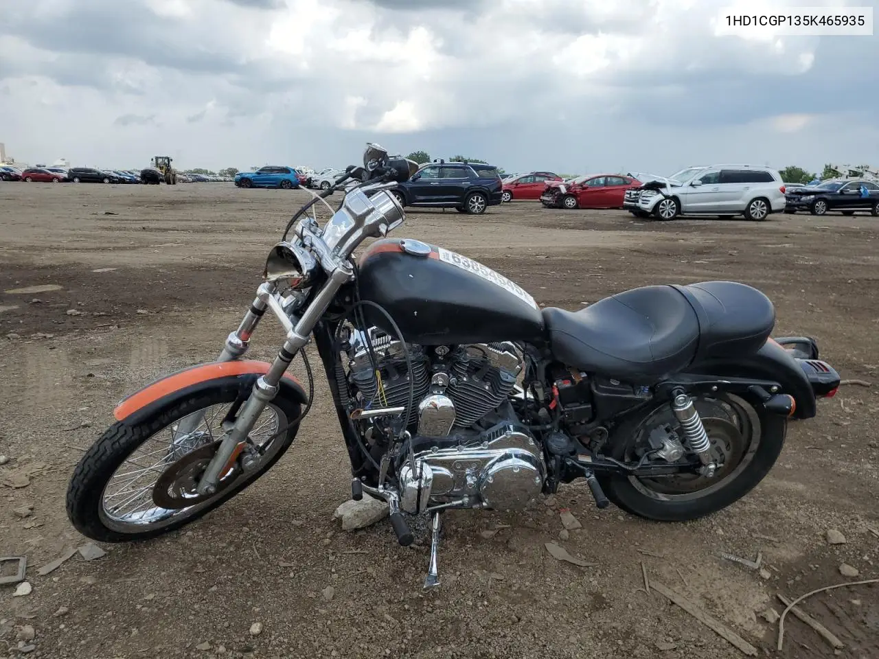 2005 Harley-Davidson Xl1200 C VIN: 1HD1CGP135K465935 Lot: 63854545