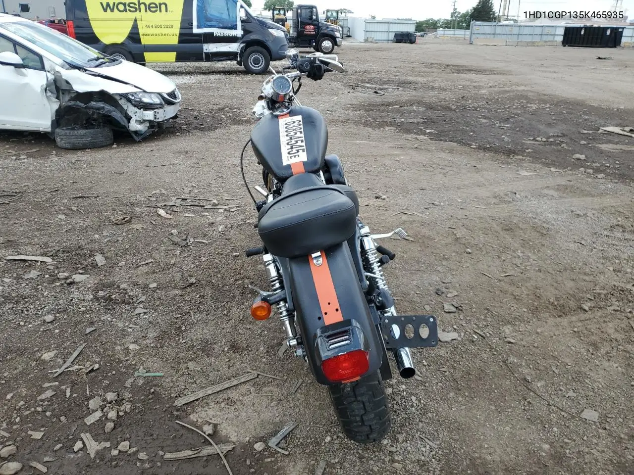 2005 Harley-Davidson Xl1200 C VIN: 1HD1CGP135K465935 Lot: 63854545