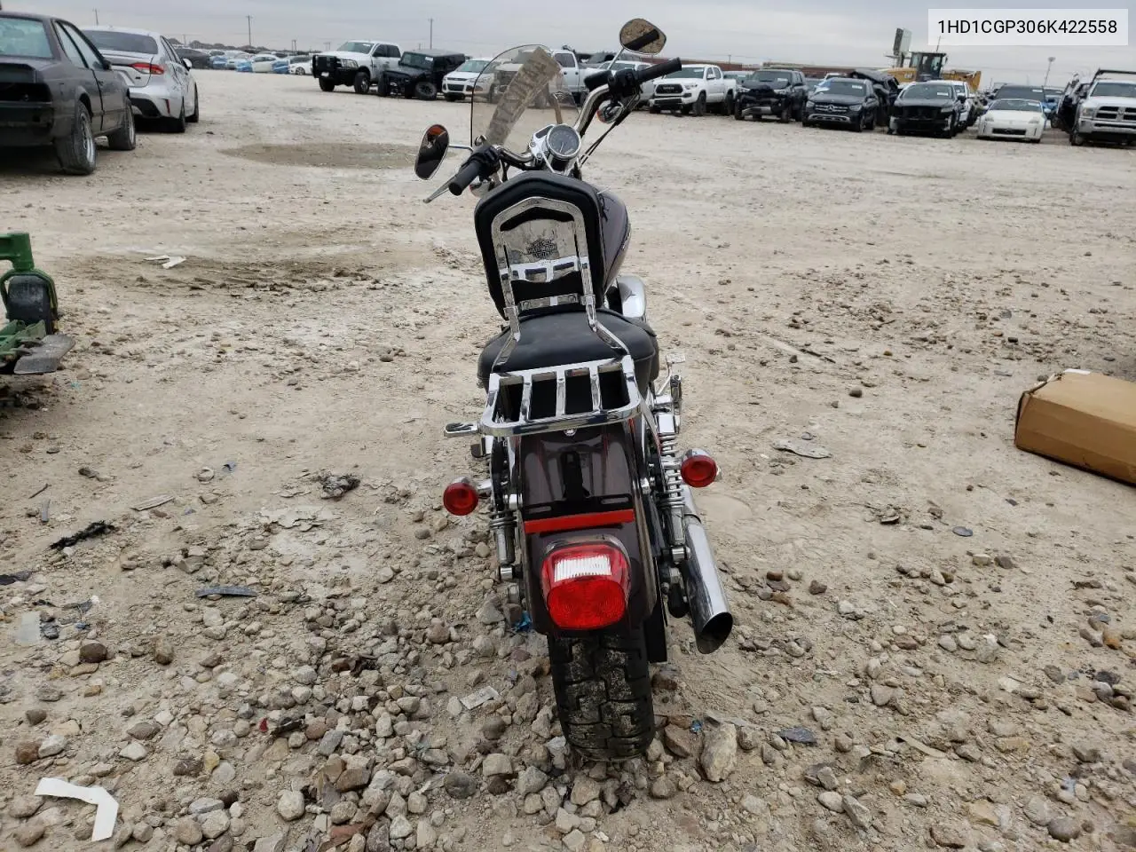 2006 Harley-Davidson Xl1200 C VIN: 1HD1CGP306K422558 Lot: 44702175