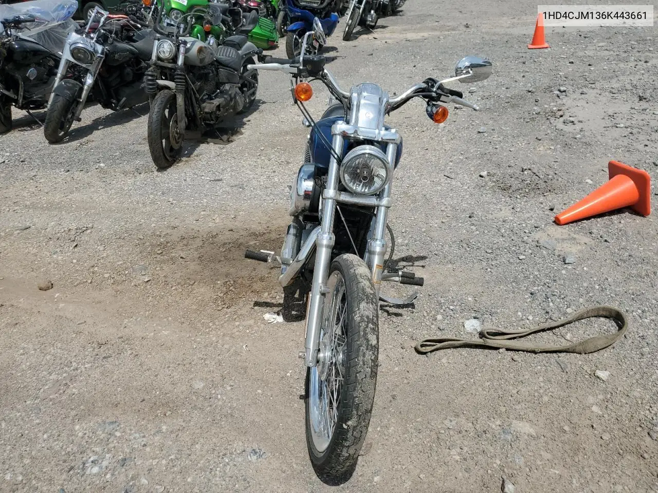 2006 Harley-Davidson Xl883 C VIN: 1HD4CJM136K443661 Lot: 55588695