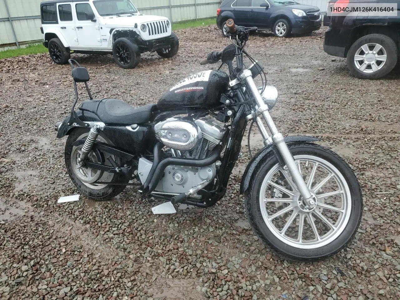 2006 Harley-Davidson Xl883 C VIN: 1HD4CJM126K416404 Lot: 55824395