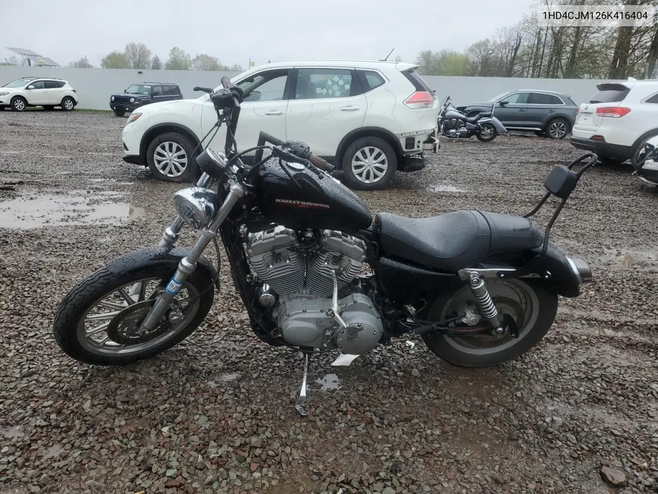 2006 Harley-Davidson Xl883 C VIN: 1HD4CJM126K416404 Lot: 55824395