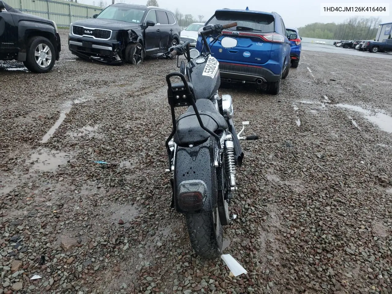 2006 Harley-Davidson Xl883 C VIN: 1HD4CJM126K416404 Lot: 55824395
