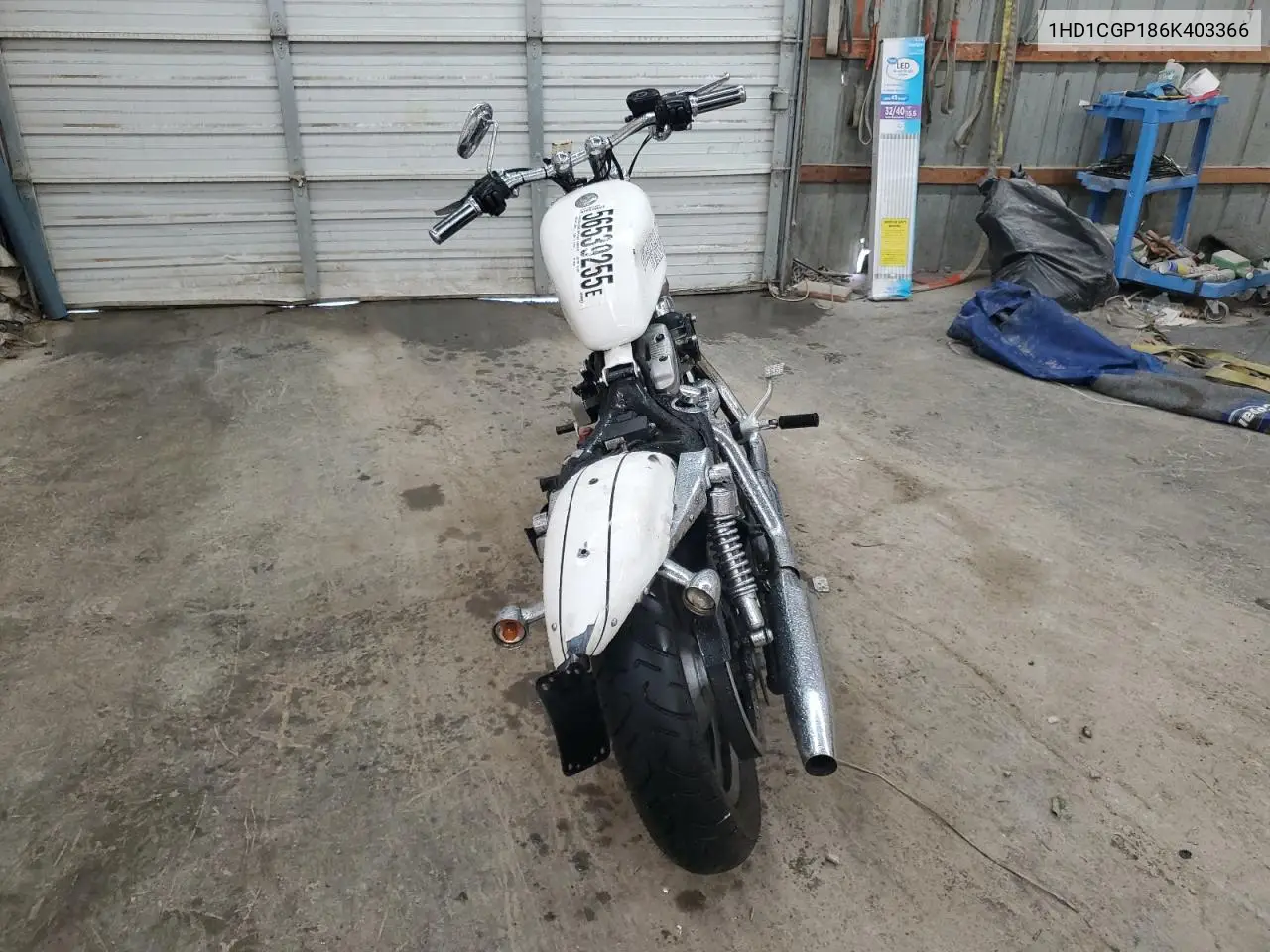 2006 Harley-Davidson Xl1200 C VIN: 1HD1CGP186K403366 Lot: 56539255