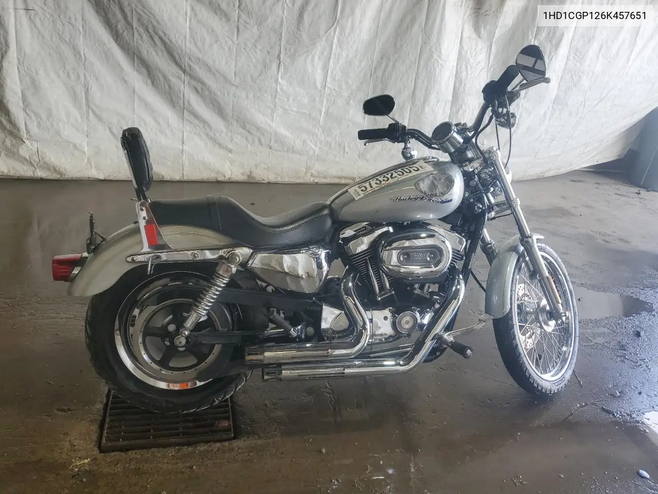 2006 Harley-Davidson Xl1200 C VIN: 1HD1CGP126K457651 Lot: 57332505