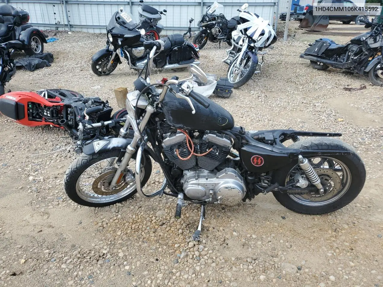 2006 Harley-Davidson Xl883 L VIN: 1HD4CMM106K415592 Lot: 60629545