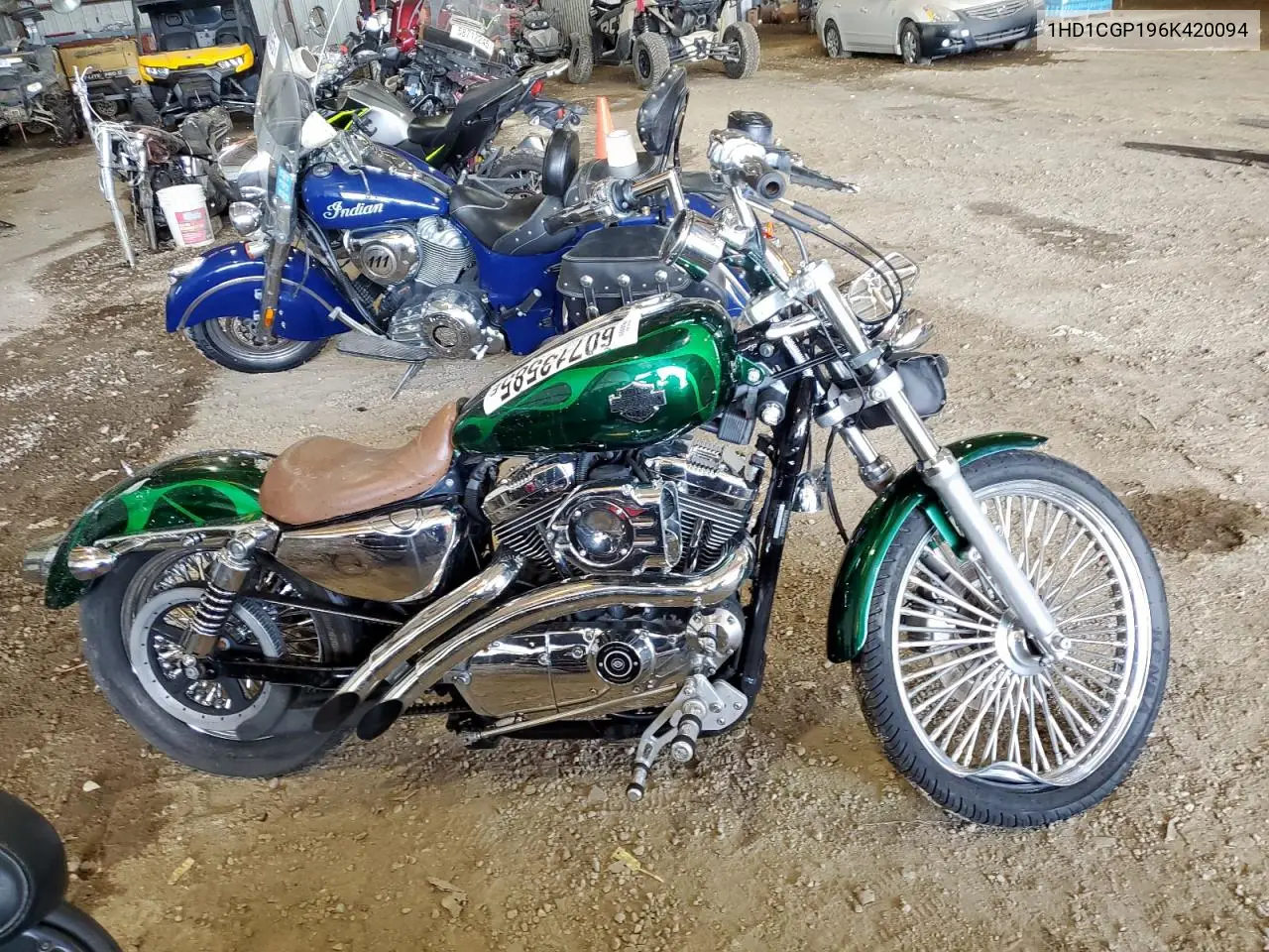 2006 Harley-Davidson Xl1200 C VIN: 1HD1CGP196K420094 Lot: 60713585