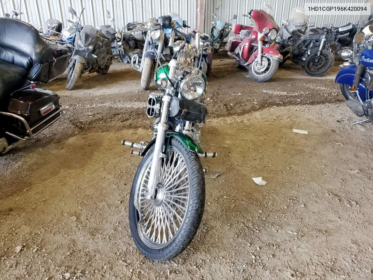 2006 Harley-Davidson Xl1200 C VIN: 1HD1CGP196K420094 Lot: 60713585