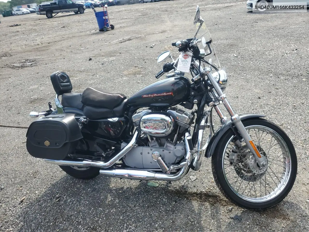 2006 Harley-Davidson Xl883 C VIN: 1HD4CJM166K433254 Lot: 63185805