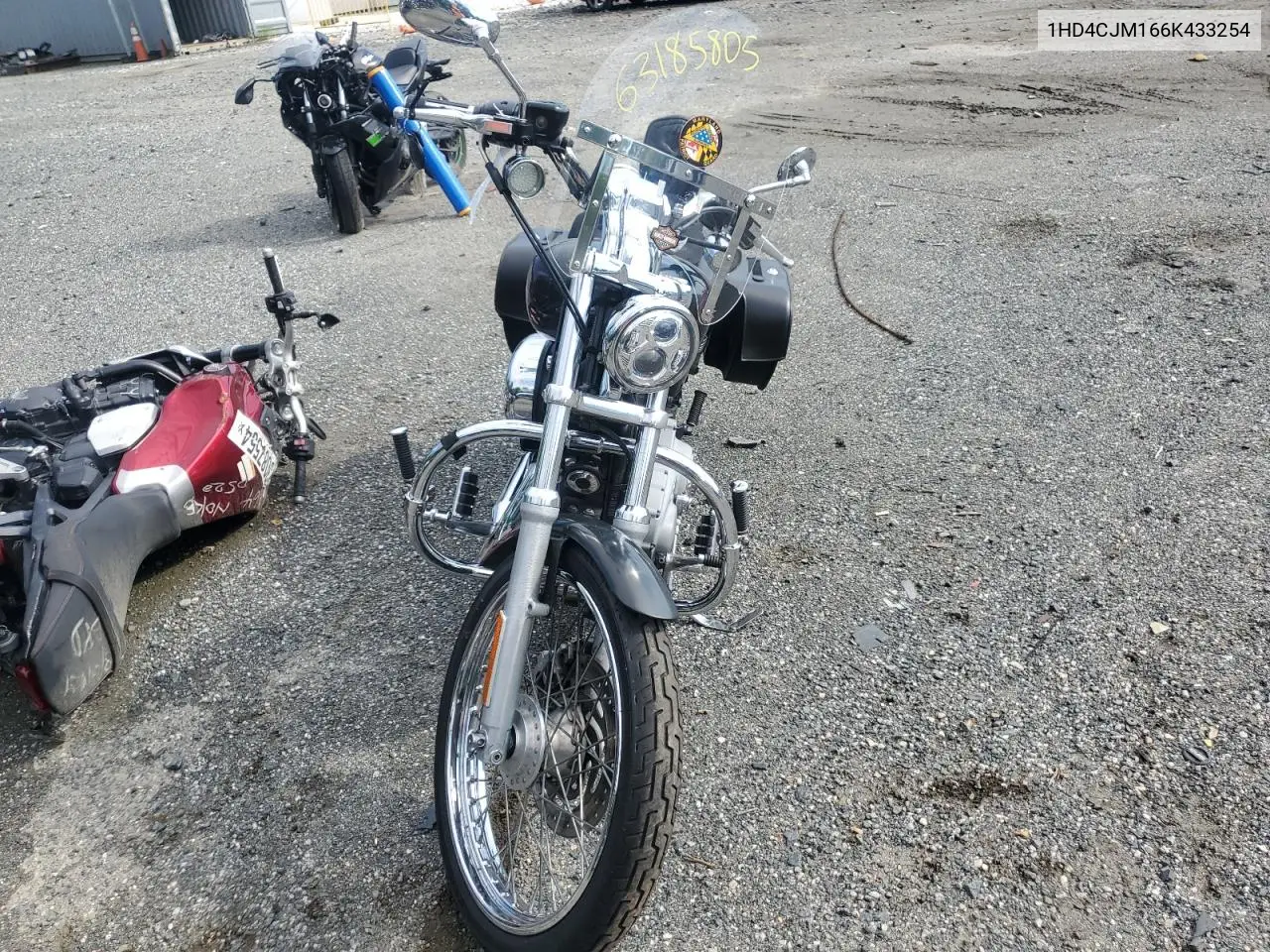 2006 Harley-Davidson Xl883 C VIN: 1HD4CJM166K433254 Lot: 63185805