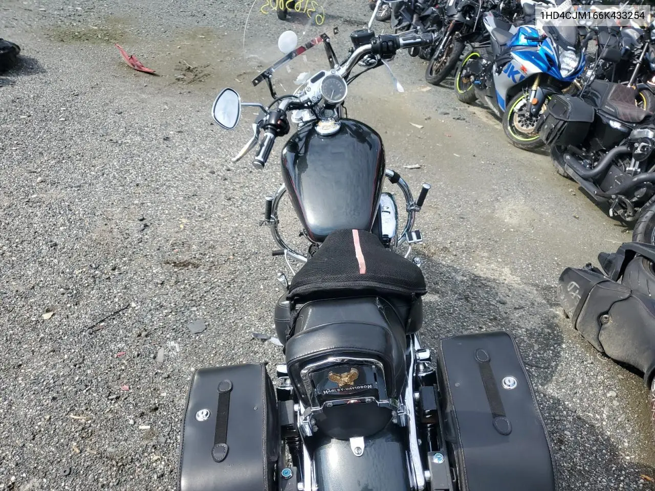 2006 Harley-Davidson Xl883 C VIN: 1HD4CJM166K433254 Lot: 63185805