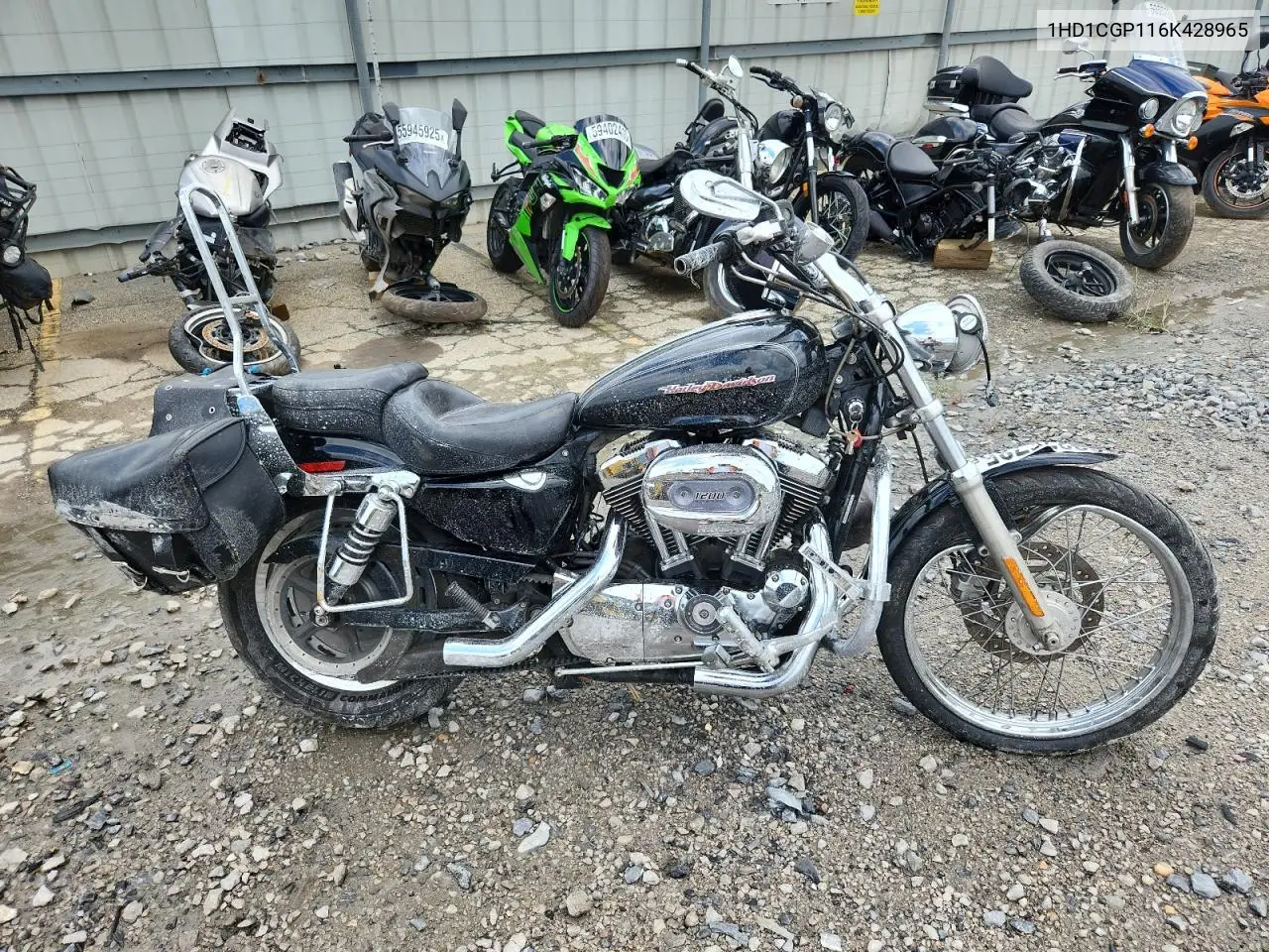 2006 Harley-Davidson Xl1200 C VIN: 1HD1CGP116K428965 Lot: 63275785