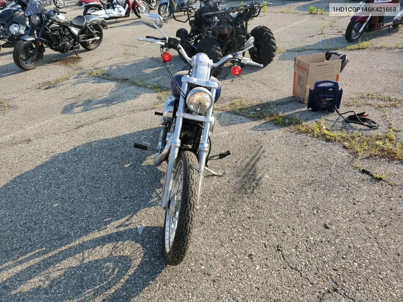 2006 Harley-Davidson Xl1200 C VIN: 1HD1CGP146K421668 Lot: 64117245