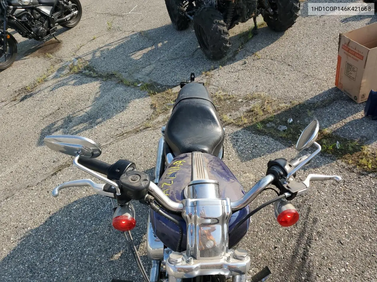 2006 Harley-Davidson Xl1200 C VIN: 1HD1CGP146K421668 Lot: 64117245