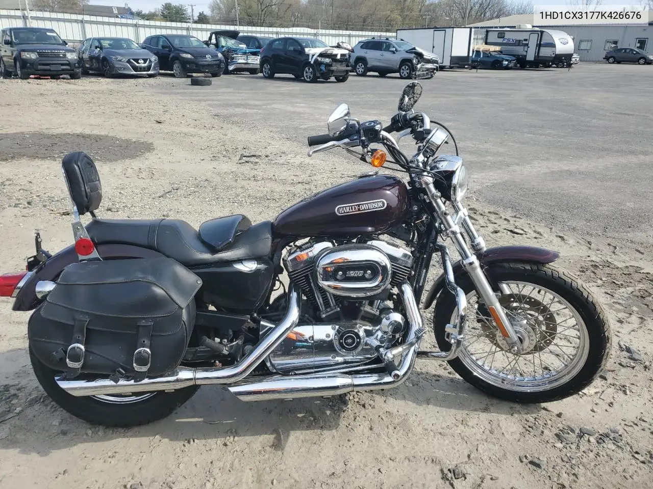 2007 Harley-Davidson Xl1200 L VIN: 1HD1CX3177K426676 Lot: 52397415