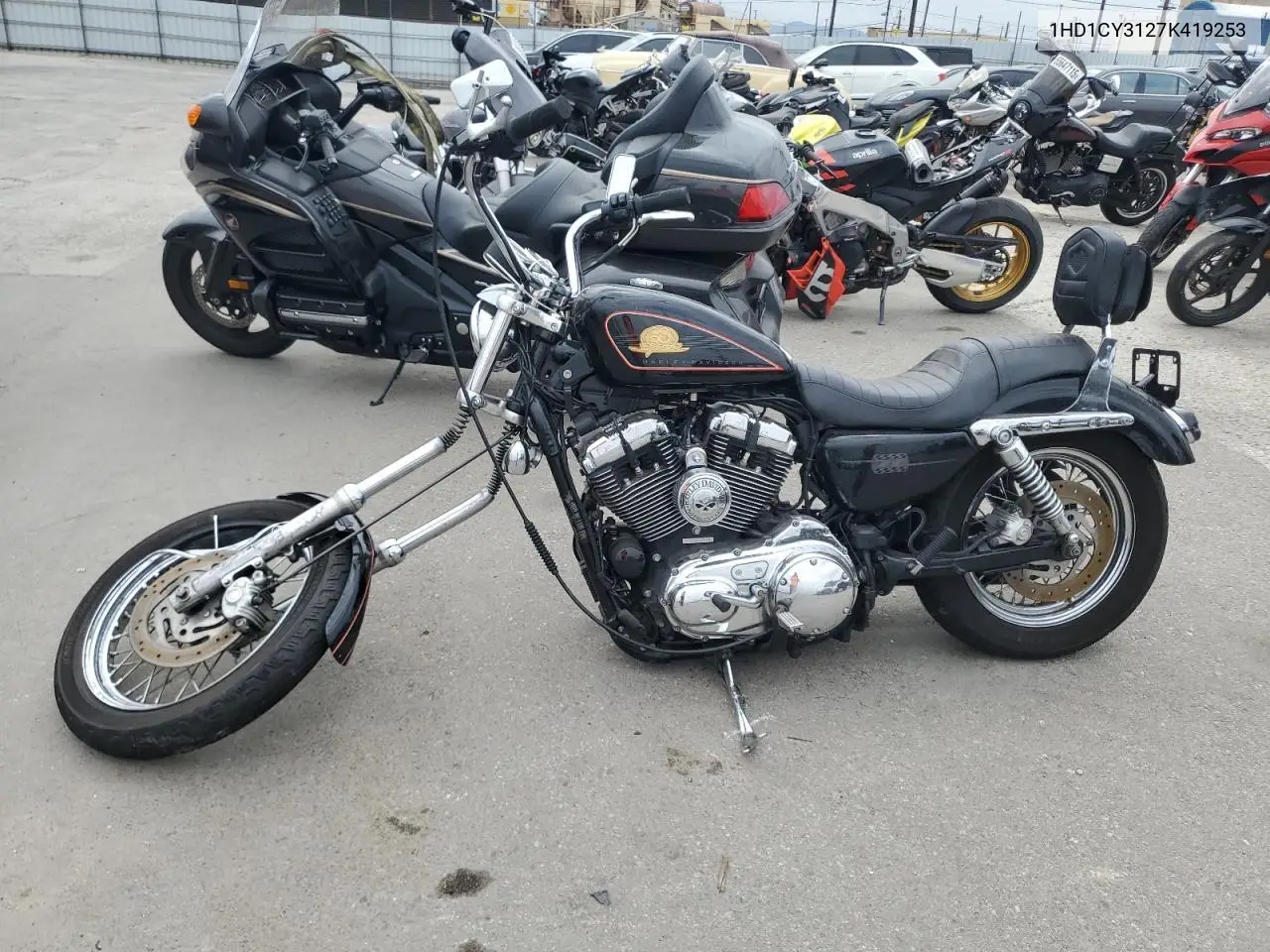 2007 Harley-Davidson Xl1200 50Th Anniversary VIN: 1HD1CY3127K419253 Lot: 55175325