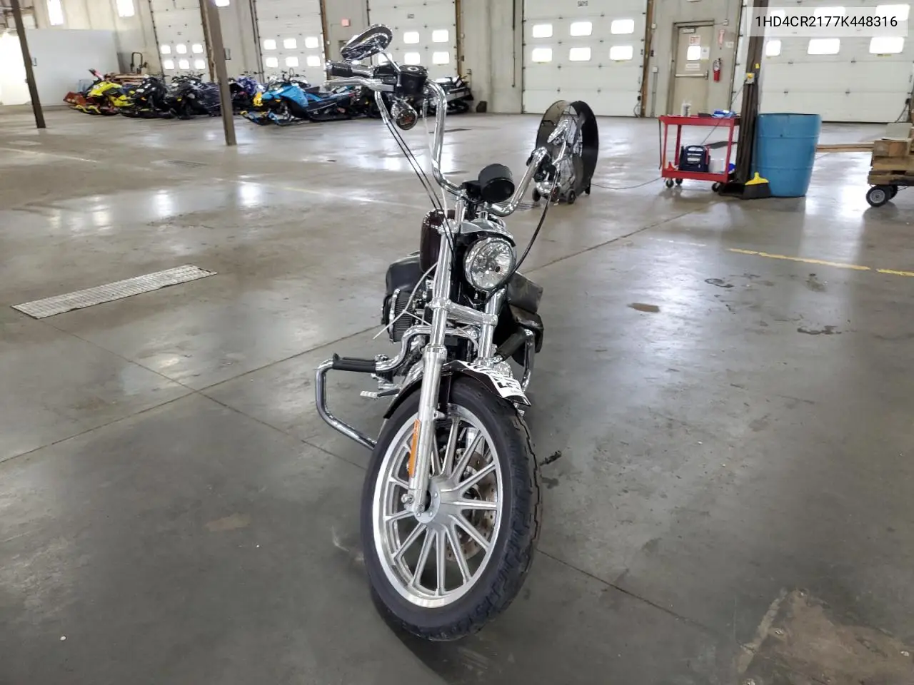 2007 Harley-Davidson Xl883 L VIN: 1HD4CR2177K448316 Lot: 57312245