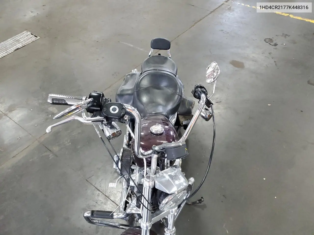 2007 Harley-Davidson Xl883 L VIN: 1HD4CR2177K448316 Lot: 57312245