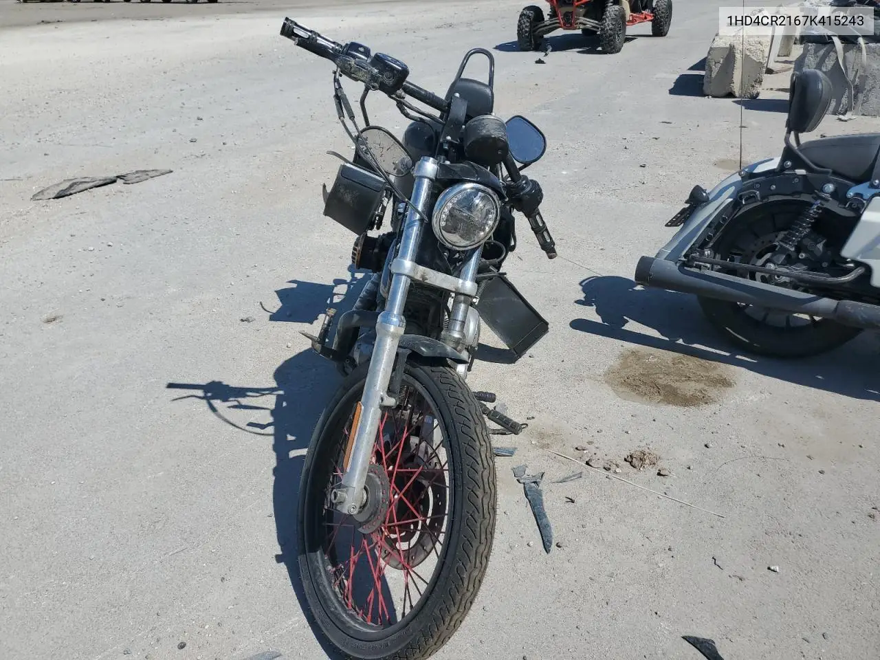 2007 Harley-Davidson Xl883 L VIN: 1HD4CR2167K415243 Lot: 61629015