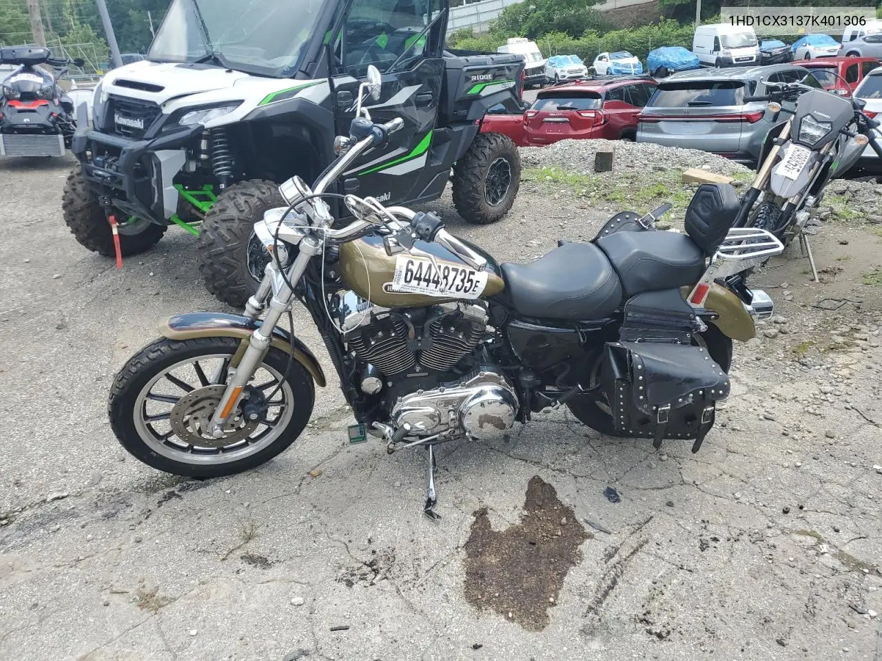 2007 Harley-Davidson Xl1200 L VIN: 1HD1CX3137K401306 Lot: 64448735