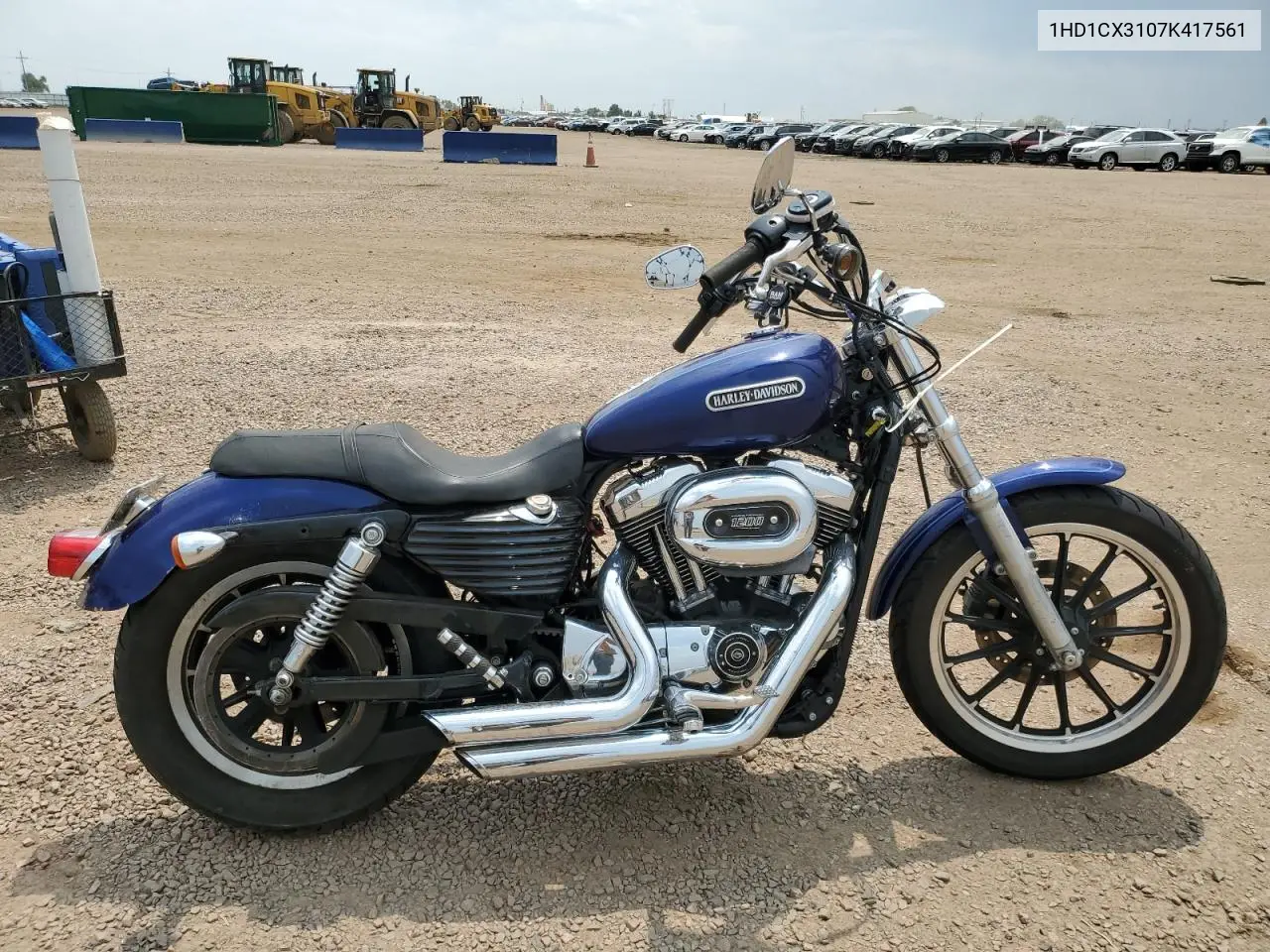 2007 Harley-Davidson Xl1200 L VIN: 1HD1CX3107K417561 Lot: 64467625